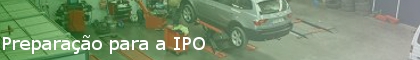 Preparação para a IPO